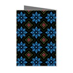 Flower Pattern Flora Floral Seamless Mini Greeting Cards (Pkg of 8)