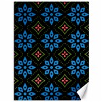 Flower Pattern Flora Floral Seamless Canvas 36  x 48 