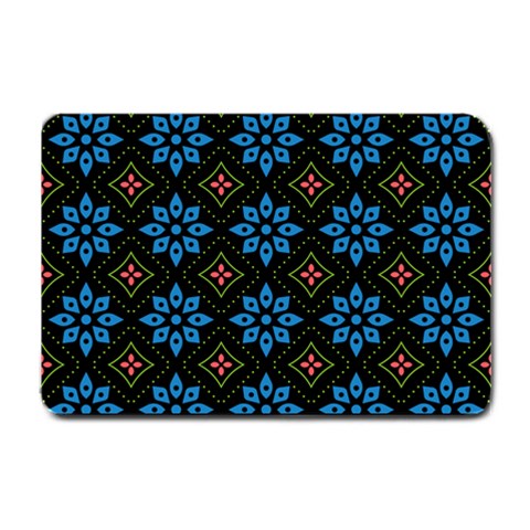 Flower Pattern Flora Floral Seamless Small Doormat from ArtsNow.com 24 x16  Door Mat