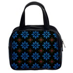 Flower Pattern Flora Floral Seamless Classic Handbag (Two Sides)