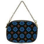 Flower Pattern Flora Floral Seamless Chain Purse (Two Sides)