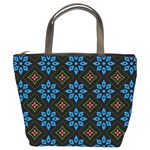 Flower Pattern Flora Floral Seamless Bucket Bag