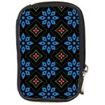 Flower Pattern Flora Floral Seamless Compact Camera Leather Case