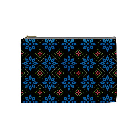 Flower Pattern Flora Floral Seamless Cosmetic Bag (Medium) from ArtsNow.com Front