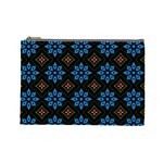 Flower Pattern Flora Floral Seamless Cosmetic Bag (Large)