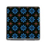 Flower Pattern Flora Floral Seamless Memory Card Reader (Square 5 Slot)