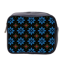 Flower Pattern Flora Floral Seamless Mini Toiletries Bag (Two Sides) from ArtsNow.com Front