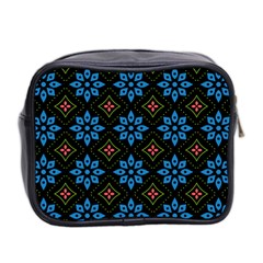 Flower Pattern Flora Floral Seamless Mini Toiletries Bag (Two Sides) from ArtsNow.com Back