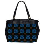 Flower Pattern Flora Floral Seamless Oversize Office Handbag (2 Sides)