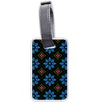 Flower Pattern Flora Floral Seamless Luggage Tag (one side)