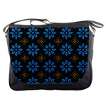 Flower Pattern Flora Floral Seamless Messenger Bag