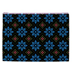 Flower Pattern Flora Floral Seamless Cosmetic Bag (XXL) from ArtsNow.com Front