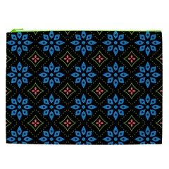 Flower Pattern Flora Floral Seamless Cosmetic Bag (XXL) from ArtsNow.com Front