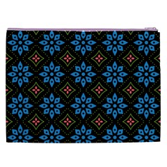 Flower Pattern Flora Floral Seamless Cosmetic Bag (XXL) from ArtsNow.com Back