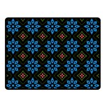 Flower Pattern Flora Floral Seamless Two Sides Fleece Blanket (Small)