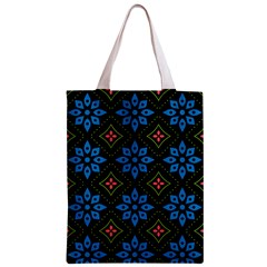 Flower Pattern Flora Floral Seamless Zipper Classic Tote Bag from ArtsNow.com Front