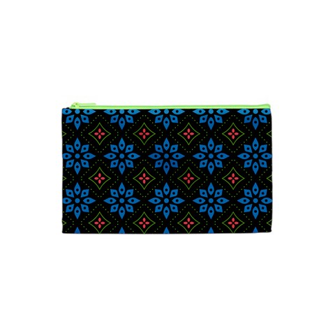 Flower Pattern Flora Floral Seamless Cosmetic Bag (XS) from ArtsNow.com Front