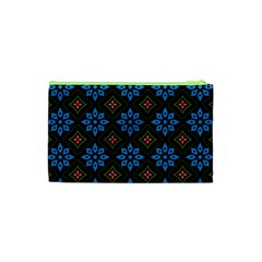 Flower Pattern Flora Floral Seamless Cosmetic Bag (XS) from ArtsNow.com Back