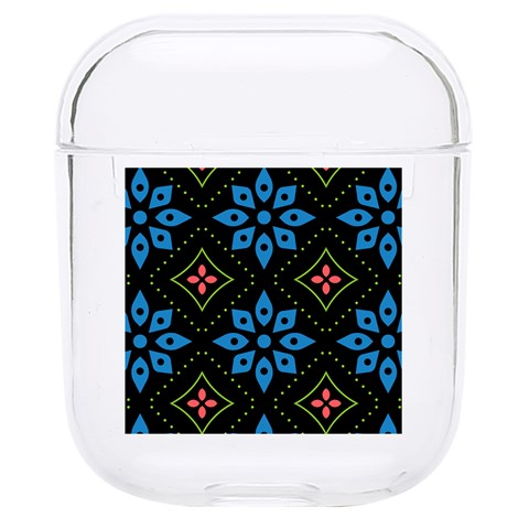 Flower Pattern Flora Floral Seamless Hard PC AirPods 1/2 Case from ArtsNow.com Front