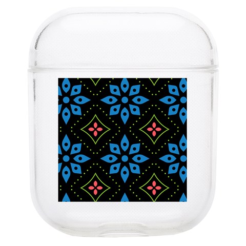 Flower Pattern Flora Floral Seamless Soft TPU AirPods 1/2 Case from ArtsNow.com Front