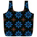 Flower Pattern Flora Floral Seamless Full Print Recycle Bag (XXL)