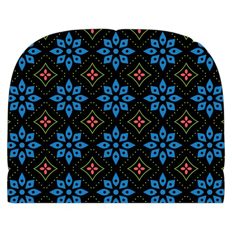 Flower Pattern Flora Floral Seamless Make Up Case (Large) from ArtsNow.com Back