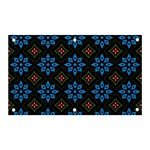 Flower Pattern Flora Floral Seamless Banner and Sign 5  x 3 