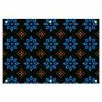 Flower Pattern Flora Floral Seamless Banner and Sign 6  x 4 