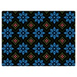 Flower Pattern Flora Floral Seamless Premium Plush Fleece Blanket (Extra Small)