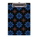 Flower Pattern Flora Floral Seamless A5 Acrylic Clipboard