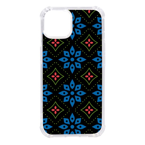 Flower Pattern Flora Floral Seamless iPhone 14 TPU UV Print Case from ArtsNow.com Front