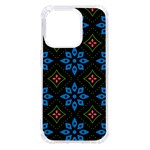 Flower Pattern Flora Floral Seamless iPhone 14 Pro TPU UV Print Case