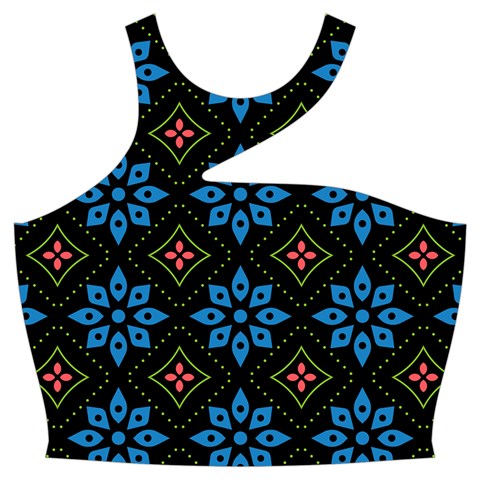 Flower Pattern Flora Floral Seamless Cut Out Top from ArtsNow.com Front