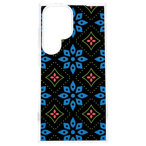 Flower Pattern Flora Floral Seamless Samsung Galaxy S24 Plus 6.7 Inch TPU UV Case from ArtsNow.com Front