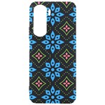 Flower Pattern Flora Floral Seamless Samsung Galaxy S24 Plus 6.7 Inch Black TPU UV Case