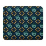 Flowers Pattern Design Abstract Large Mousepad