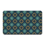 Flowers Pattern Design Abstract Magnet (Rectangular)