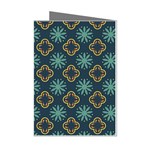 Flowers Pattern Design Abstract Mini Greeting Cards (Pkg of 8)