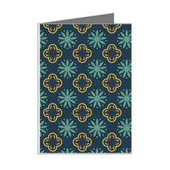 Flowers Pattern Design Abstract Mini Greeting Cards (Pkg of 8) from ArtsNow.com Right