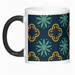 Flowers Pattern Design Abstract Morph Mug