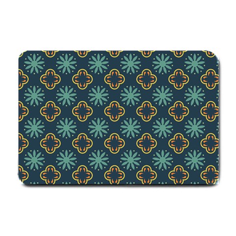 Flowers Pattern Design Abstract Small Doormat from ArtsNow.com 24 x16  Door Mat