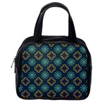 Flowers Pattern Design Abstract Classic Handbag (One Side)