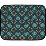 Flowers Pattern Design Abstract Fleece Blanket (Mini)