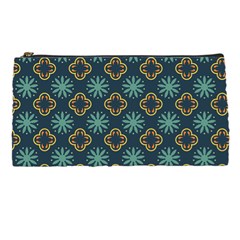 Flowers Pattern Design Abstract Pencil Case from ArtsNow.com Front