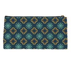 Flowers Pattern Design Abstract Pencil Case from ArtsNow.com Back