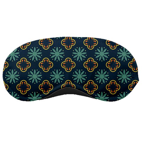 Flowers Pattern Design Abstract Sleep Mask from ArtsNow.com Front