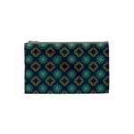 Flowers Pattern Design Abstract Cosmetic Bag (Small)