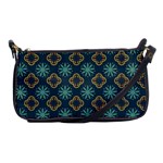 Flowers Pattern Design Abstract Shoulder Clutch Bag