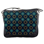 Flowers Pattern Design Abstract Messenger Bag