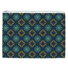 Flowers Pattern Design Abstract Cosmetic Bag (XXL) from ArtsNow.com Front